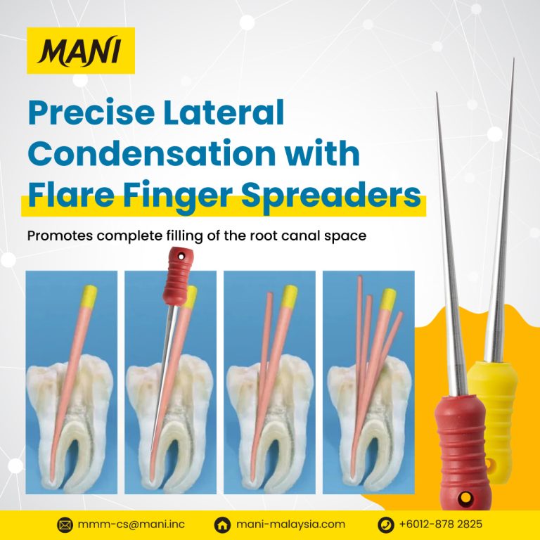 MANI Flare Finger Spreaders — Precision and Control for Superior Endodontic Outcomes