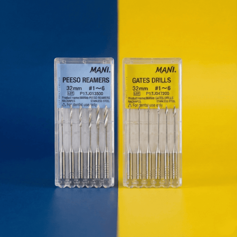 MANI Peeso Reamers & Gates Drills: Engineered Precision for Coronal Flaring and Canal Enlargement