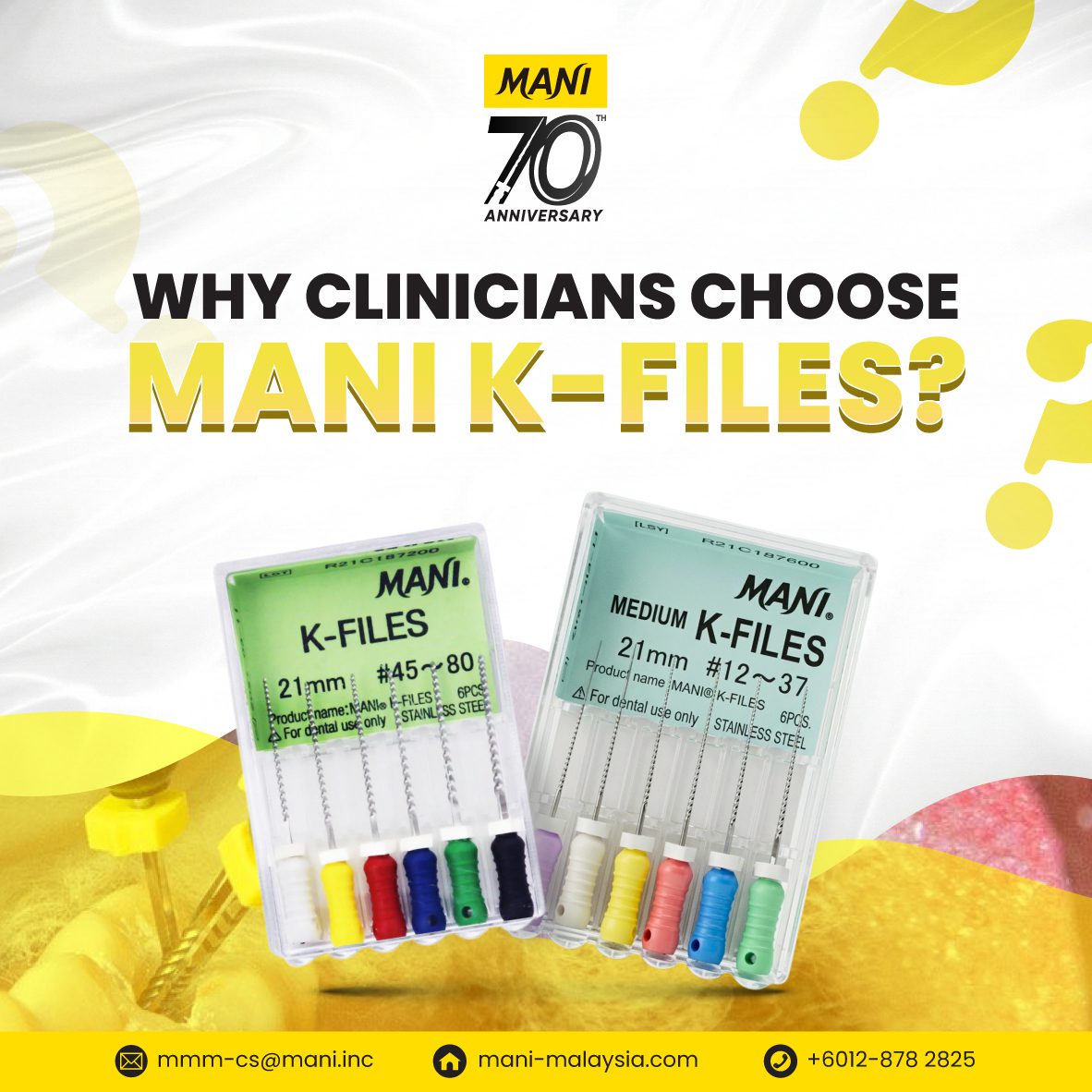 Precision You Can Feel: A Closer Look at MANI K-Files